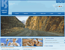 Tablet Screenshot of karyolinsaat.com